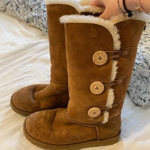 Uggs with buttons